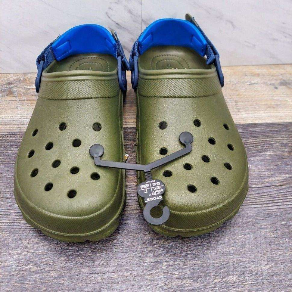 Чоловічі Crocs Classic All Terrain Clog Army Green/Navy — фото 2