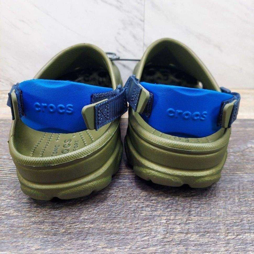 Чоловічі Crocs Classic All Terrain Clog Army Green/Navy — фото 4