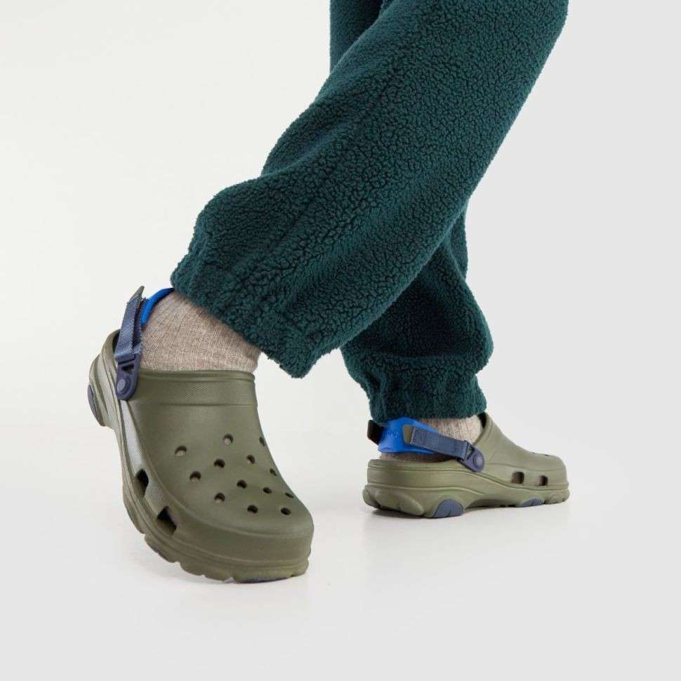Чоловічі Crocs Classic All Terrain Clog Army Green/Navy — фото 8