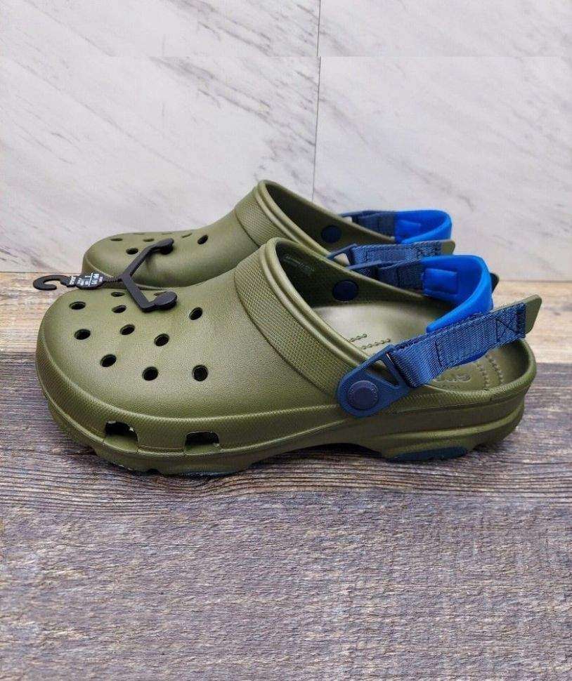 Чоловічі Crocs Classic All Terrain Clog Army Green/Navy — фото 9