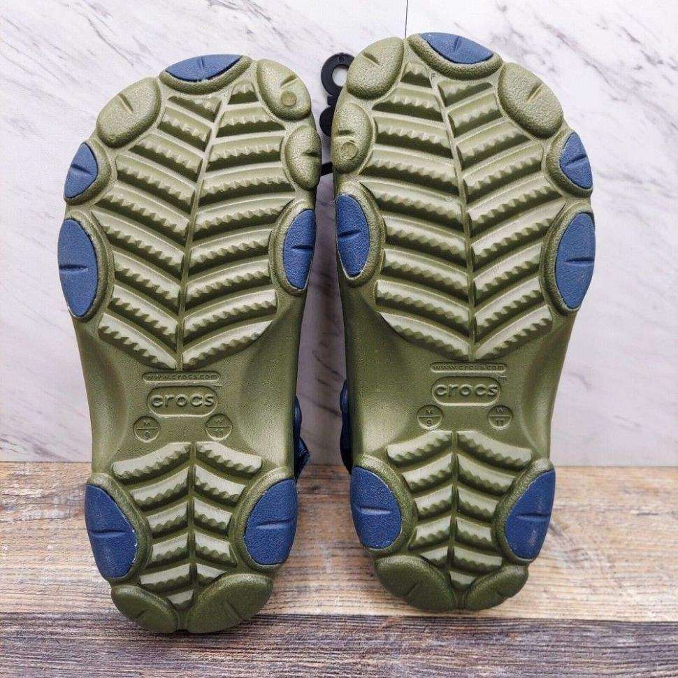 Чоловічі Crocs Classic All Terrain Clog Army Green/Navy — фото 10