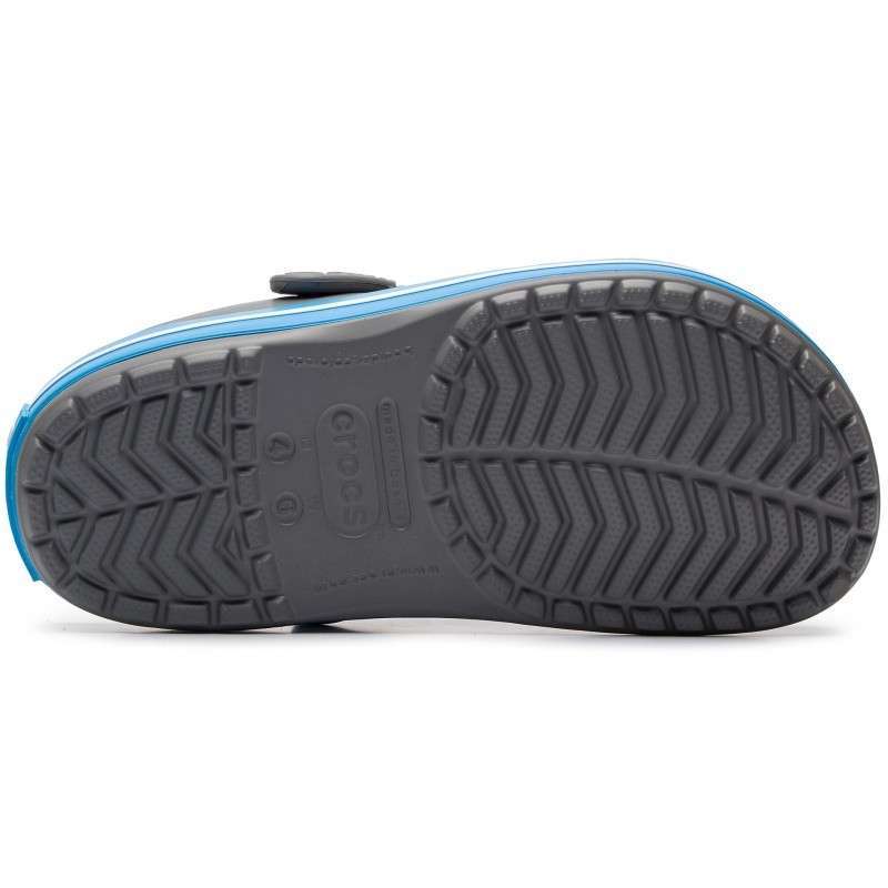 Crocs Крокбенд Сірі Клог Сабо Crocband Clog Charcoal/Ocean — фото 6