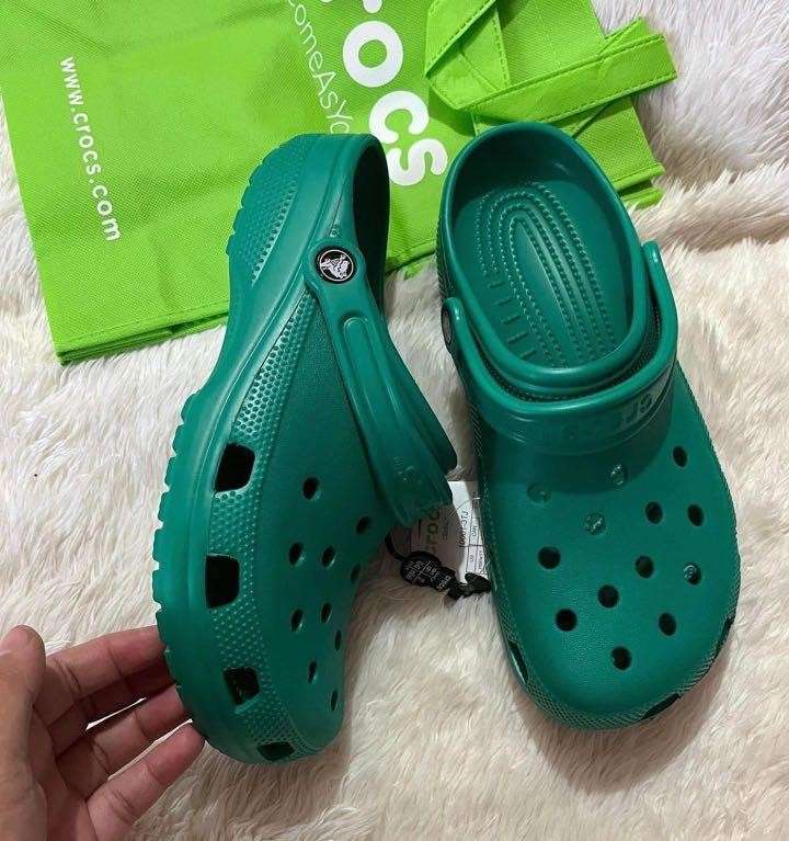 Чоловічі Crocs Classic Clog Deep Green — фото 7