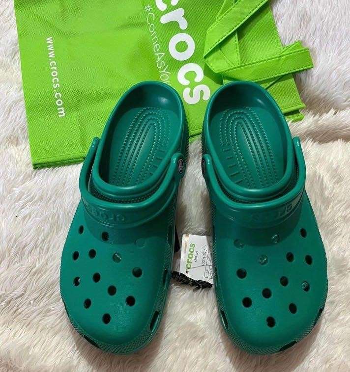 Чоловічі Crocs Classic Clog Deep Green — фото 9