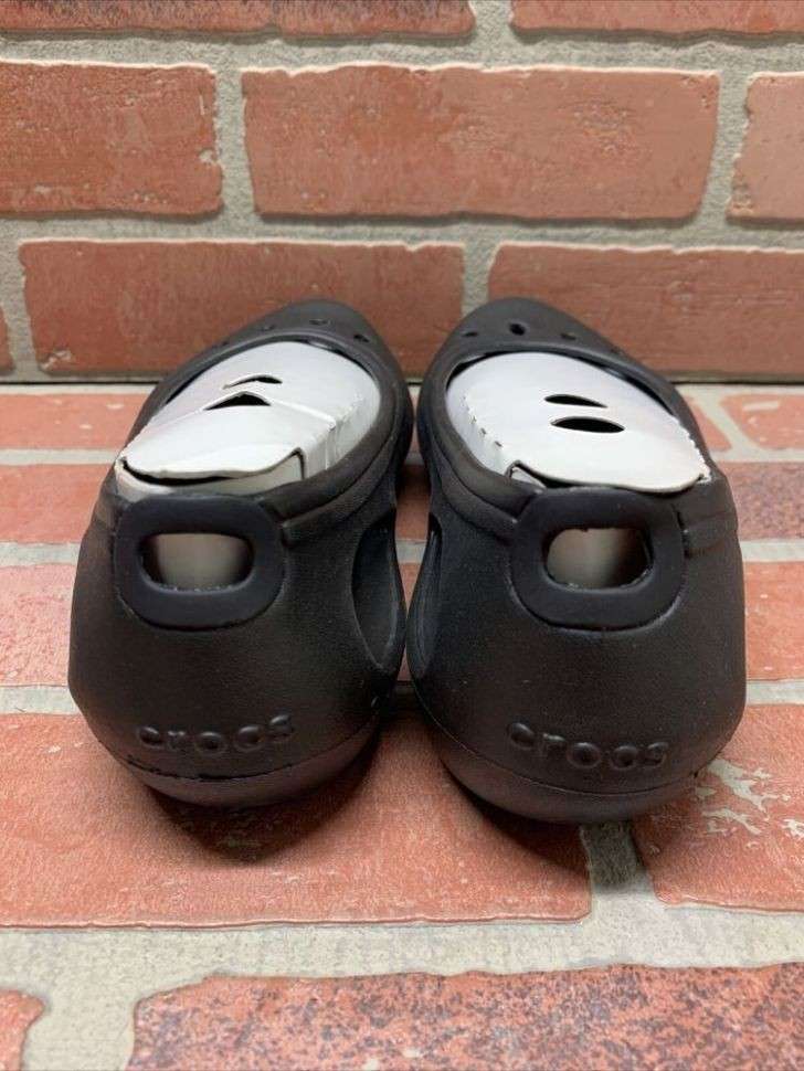 Балетки Жіночі Crocs Kadee Flat Black — фото 9