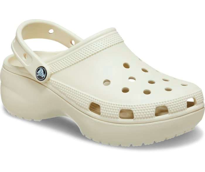 Жіночі Crocs Women's Classic Clog Platform Bone — фото 6