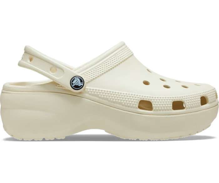 Жіночі Crocs Women's Classic Clog Platform Bone — фото 8