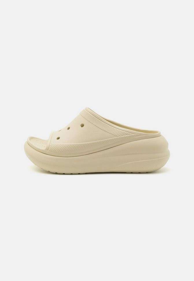 Жіночі шльопанці Crocs Classic Crush Platform Slide Bone — фото 8