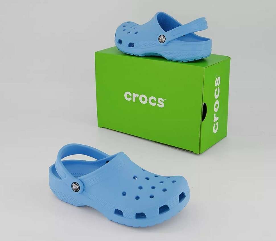 Чоловічі Crocs Классік Клог Блакитні Classic Clog Oxygen — фото 4