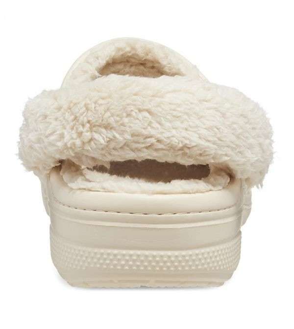 Жіночі Crocs Бая Утеплені Беж Baya Lined Fuzz Strap Bone — фото 4