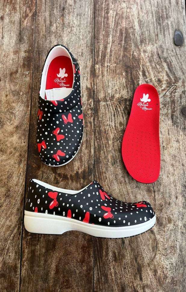 Crocs Для Праці Жіночі Міккі Маус Minnie Mouse Neira Women's Clogs — фото 5