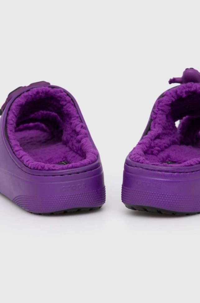 Жіночі Crocs Теплі Фіолетові x McDonald’s Sandal Violet — фото 6