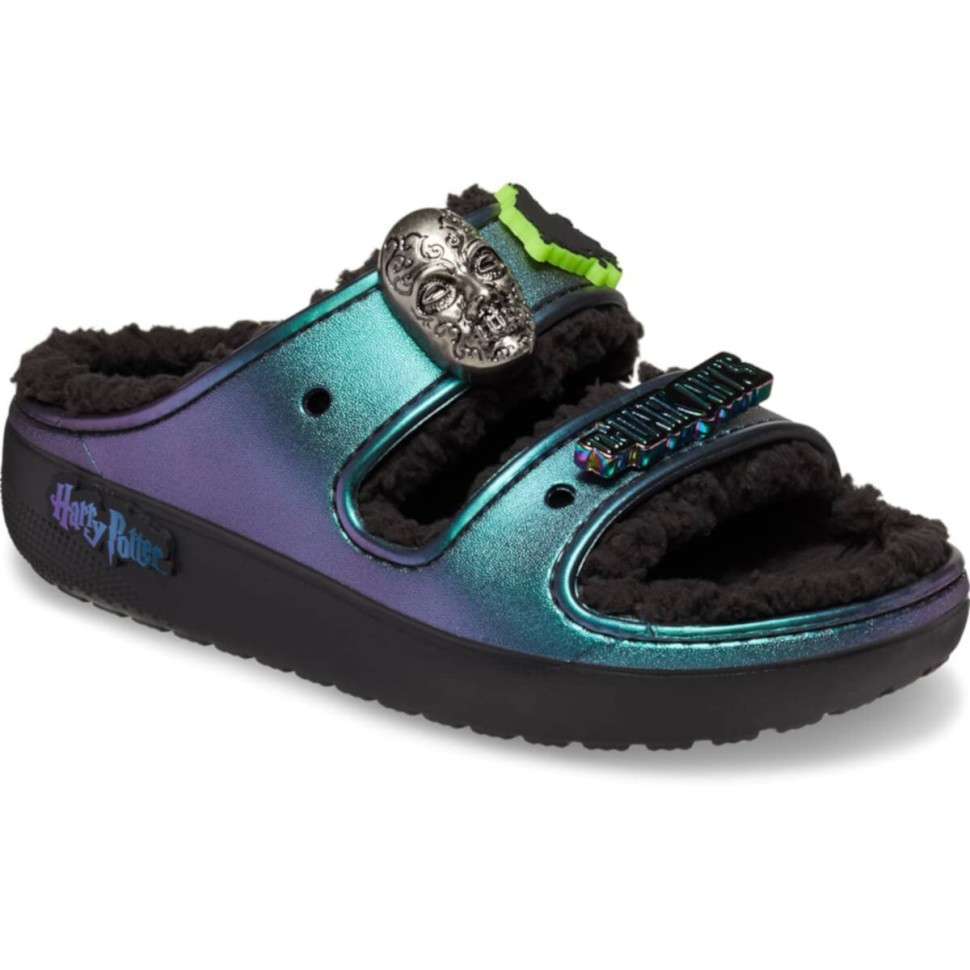 Жіночі Crocs утеплені галографічні Adult Harry Potter Dark Arts Cozzzy Slippers — фото 4