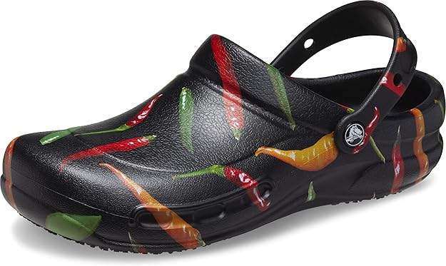 Crocs Спеціаліст Унісекс Чорні Unisex's Bistro Graphic Clog Black Pepper — фото 2