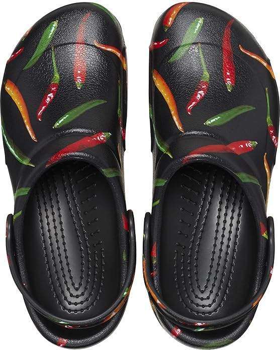 Crocs Спеціаліст Унісекс Чорні Unisex's Bistro Graphic Clog Black Pepper — фото 5