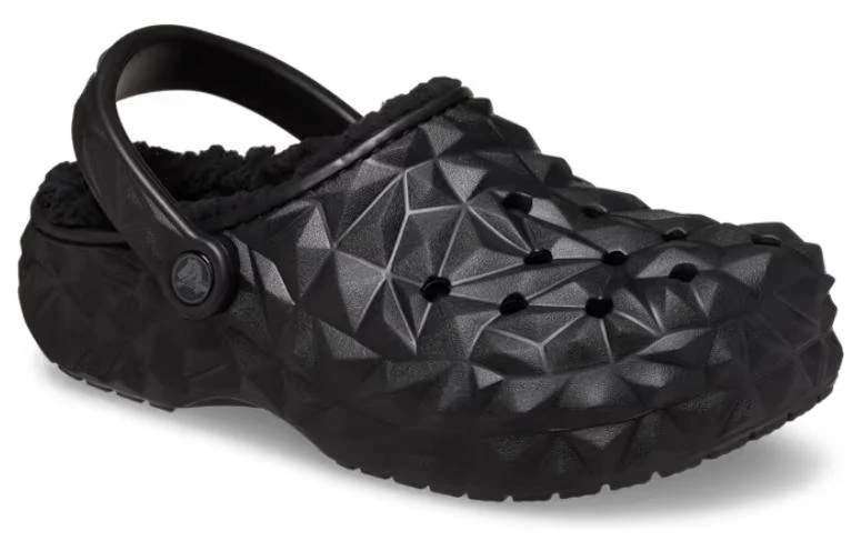 Crocs Геометрік Клог Класік Утеплені Чорні Classic Geometric Lined Clog — фото 6