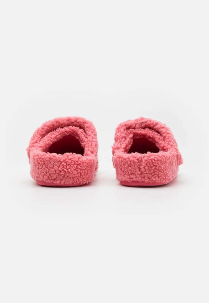 Crocs утеплені Рожеві Жіночі Classic Cozzzy Slipper - hot blush — фото 6