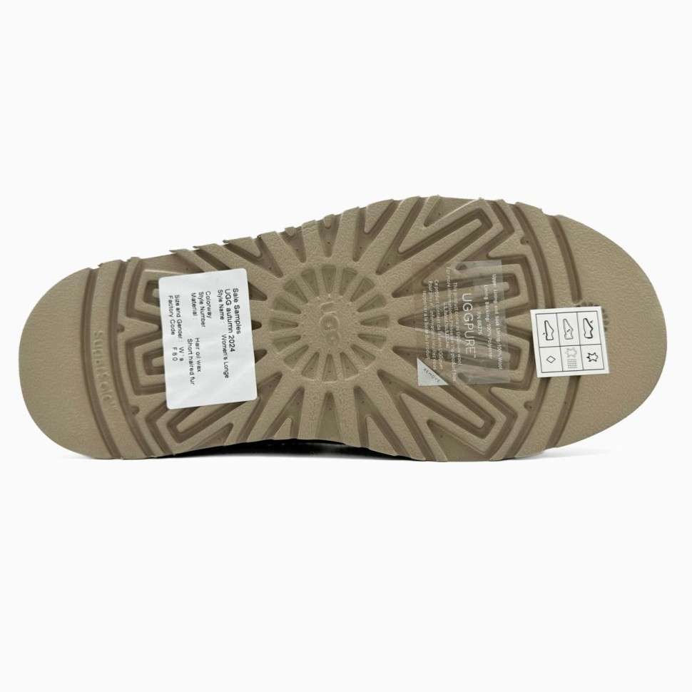 Жіночі UGG Тазз Сліппер Ультра Міні Платформа Бежеві Tazz Platform Beige — фото 6