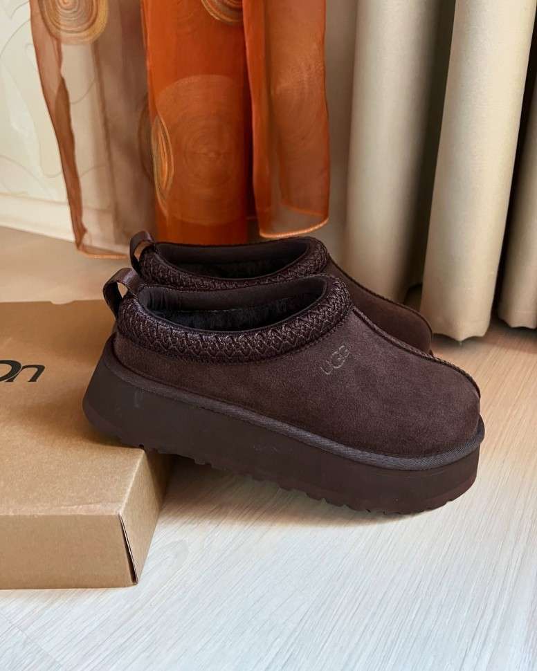 Жіночі UGG Тазз Сліппер Ультра Міні Платформа Повністю Шоколадні Slipper Tazz Platform All Chocolate — фото 6