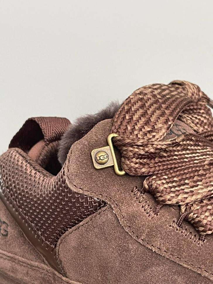 Жіночі UGG Кросівки Платформа Зимові Замшеві Шоколадні Lowmel Platform Sneaker Chocolate — фото 7