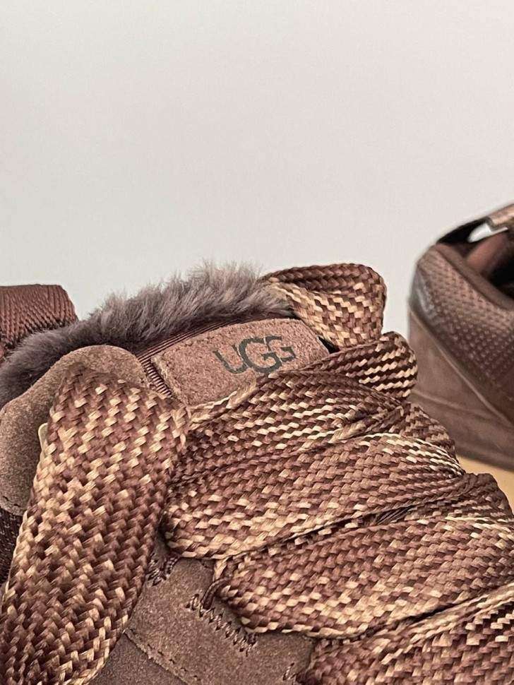 Жіночі UGG Кросівки Платформа Зимові Замшеві Шоколадні Lowmel Platform Sneaker Chocolate — фото 9