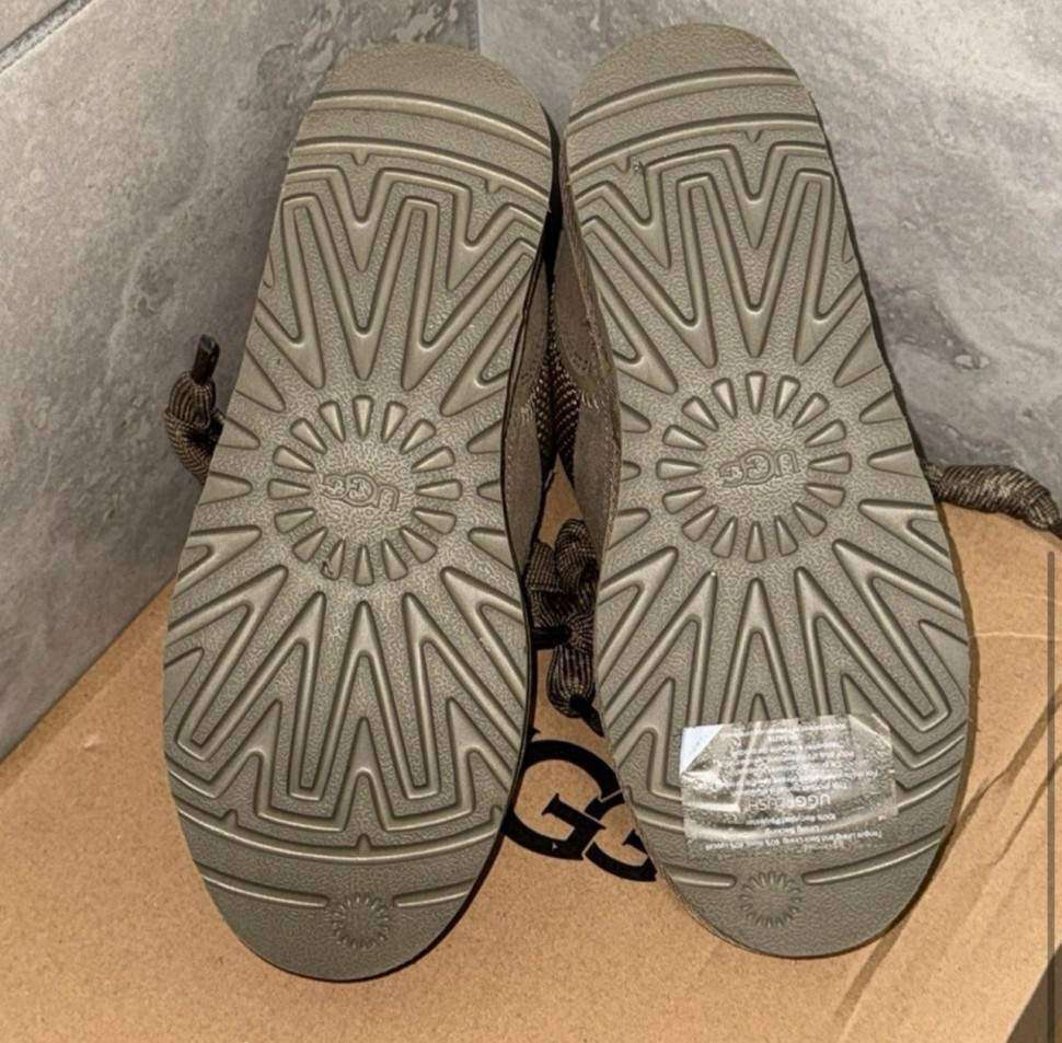Жіночі UGG кросівки Зимові Замшеві Хакі Lowmel Sneaker Khaki Antilope — фото 10