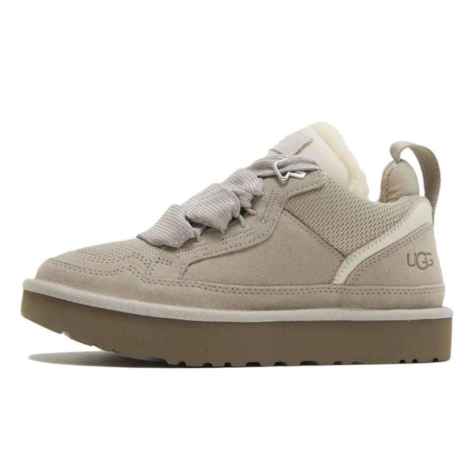 Жіночі UGG кросівки Зимові Замшеві Сірі Lowmel Sneaker Grey Pumice — фото 2