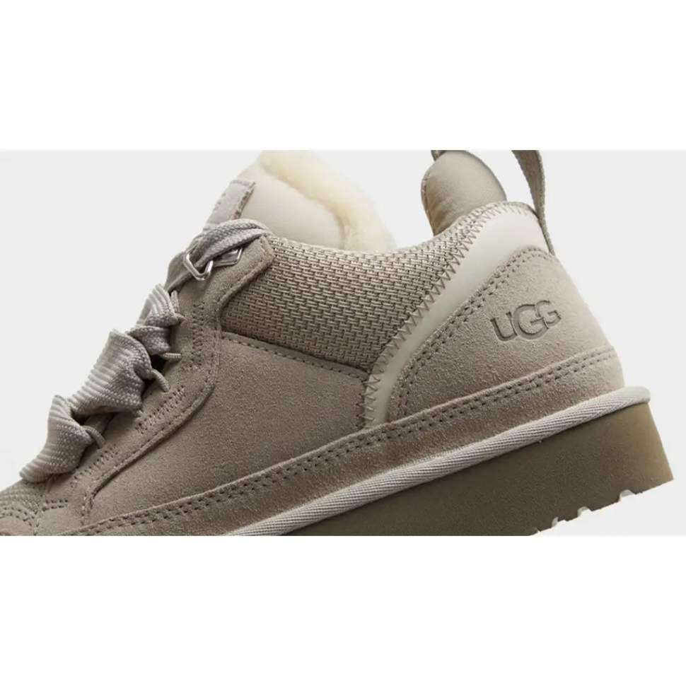 Жіночі UGG кросівки Зимові Замшеві Сірі Lowmel Sneaker Grey Pumice — фото 6