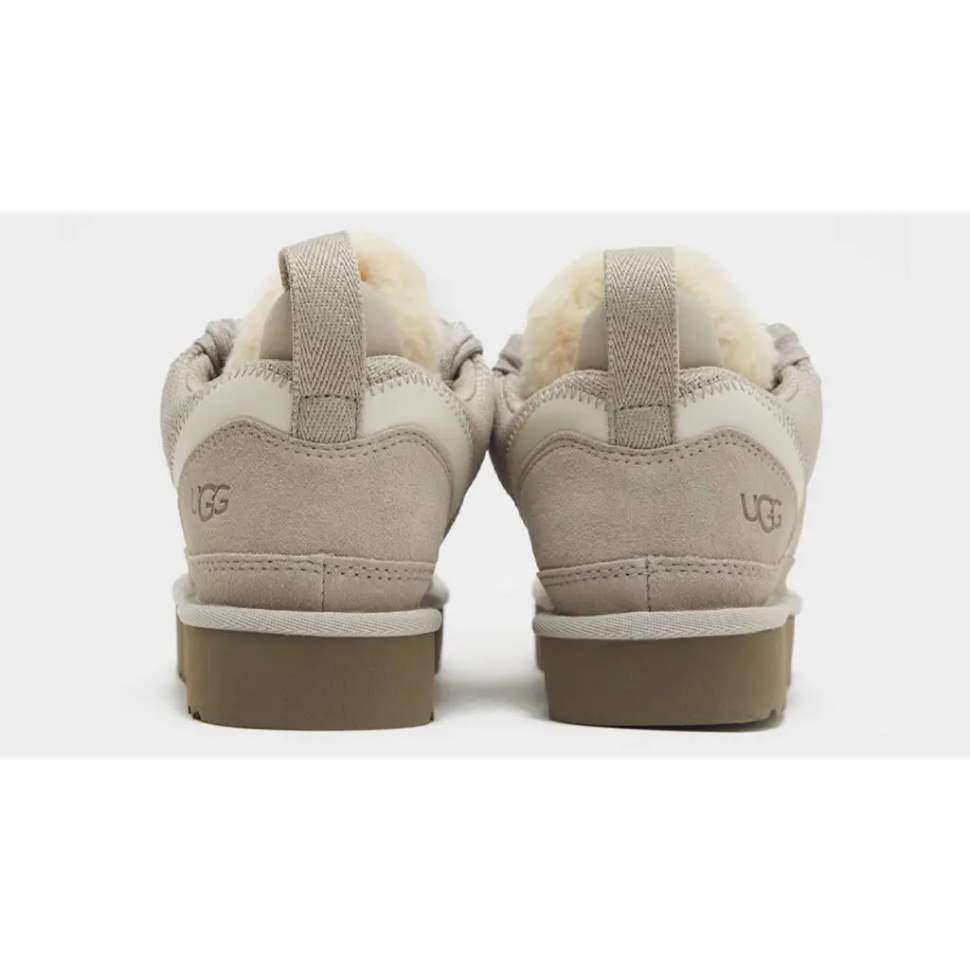 Жіночі UGG кросівки Зимові Замшеві Сірі Lowmel Sneaker Grey Pumice — фото 7