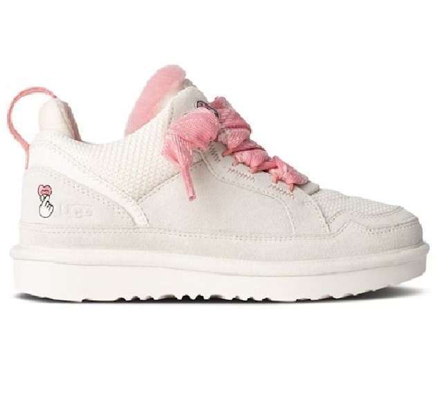 Жіночі UGG Кросівки Зимові Замшеві Рожеві Women's Lowmel Love 25 "Jasmine/Tropical Pink