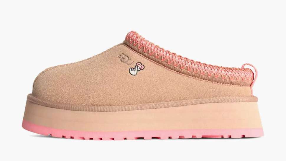 Жіночі UGG Тазз Сліппер Ультра Міні Платформа Бежеві - Рожеві Tazz Love '25 "Arroyo Tropical Pink" — фото 2