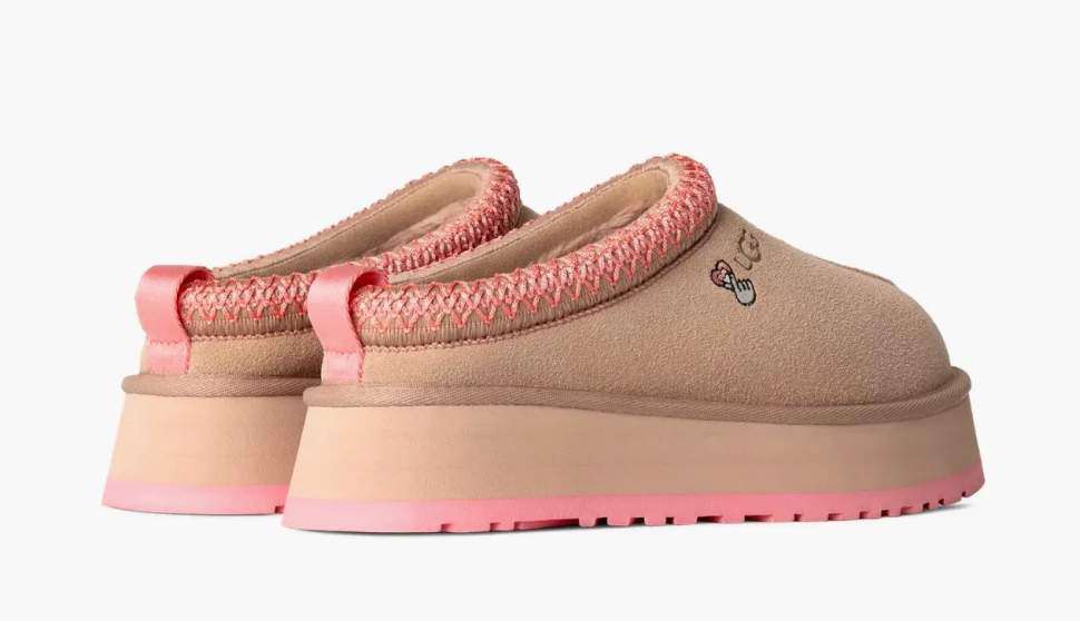 Жіночі UGG Тазз Сліппер Ультра Міні Платформа Бежеві - Рожеві Tazz Love '25 "Arroyo Tropical Pink" — фото 3