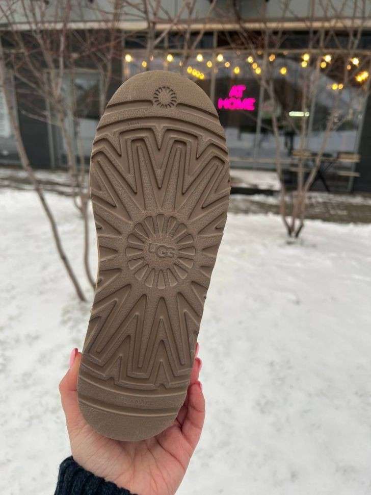 Жіночі UGG Платформа Ньюмел Чоботи Помаранчеві Замша з Пасками Neumel Chelsea Chestnut Platform — фото 10