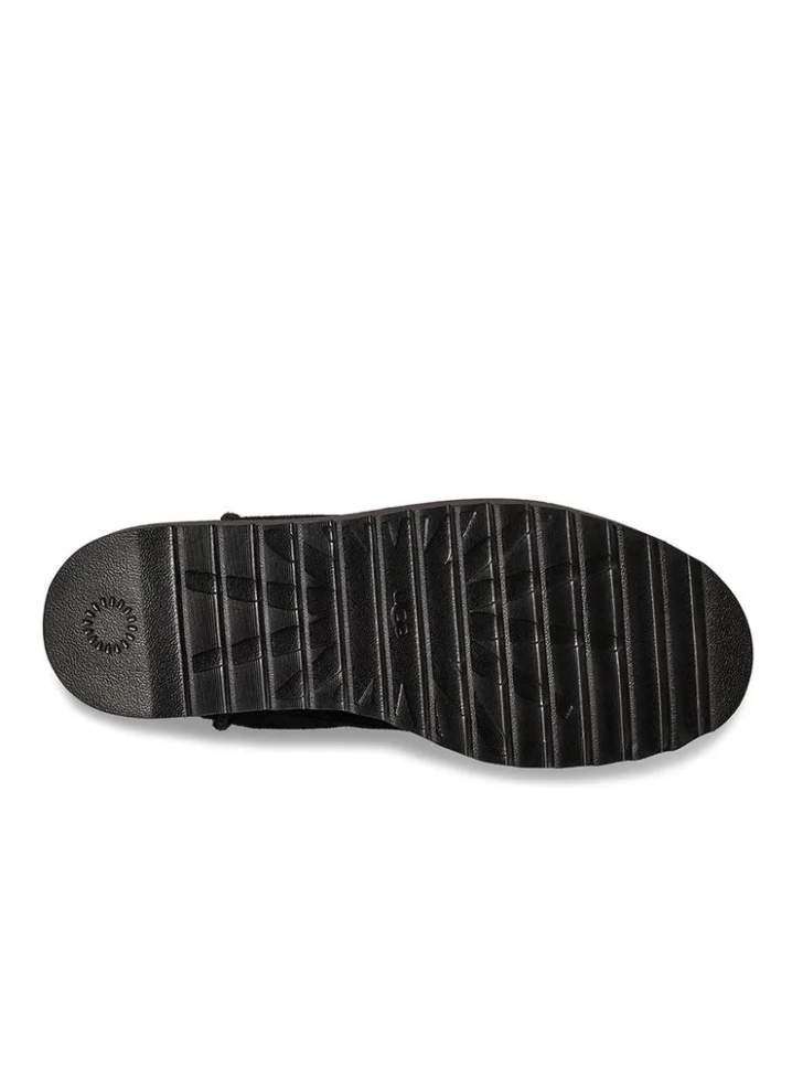 Жіночі UGG Челсі Платформа Чорні Замша Міні Chelsea Platform Tractor Black — фото 6