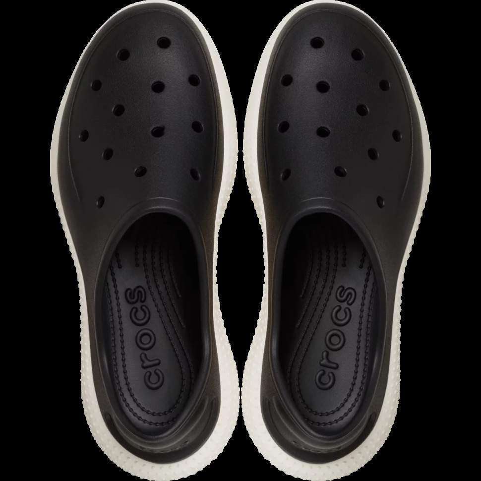Чоловічі Crocs Кросівки Чорні Classic Sneaker black\chalk — фото 10