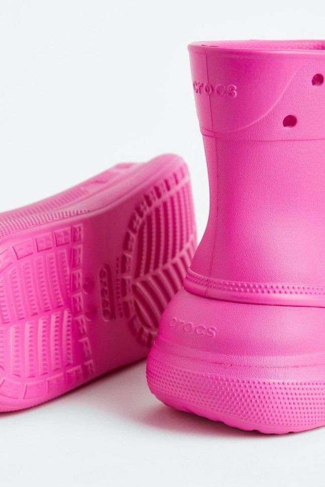 Жіночі гумові чоботи Crocs Crush Rain Boot Juice — фото 3