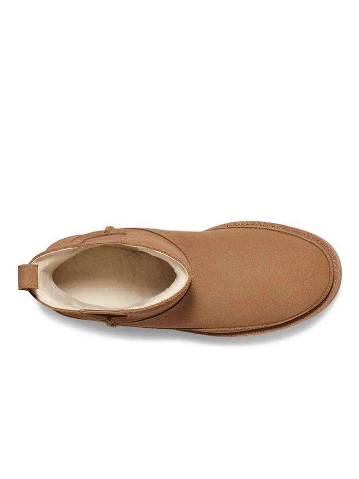 Жіночі UGG Челсі Платформа Коричневі Замша Міні Chelsea Platform Tractor Chestnut — фото 5