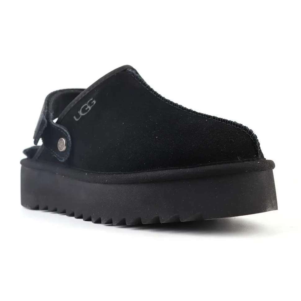 Жіночі UGG Ланах Сандалі Платформа Чорні Lanah Clog Chestnut Black — фото 3