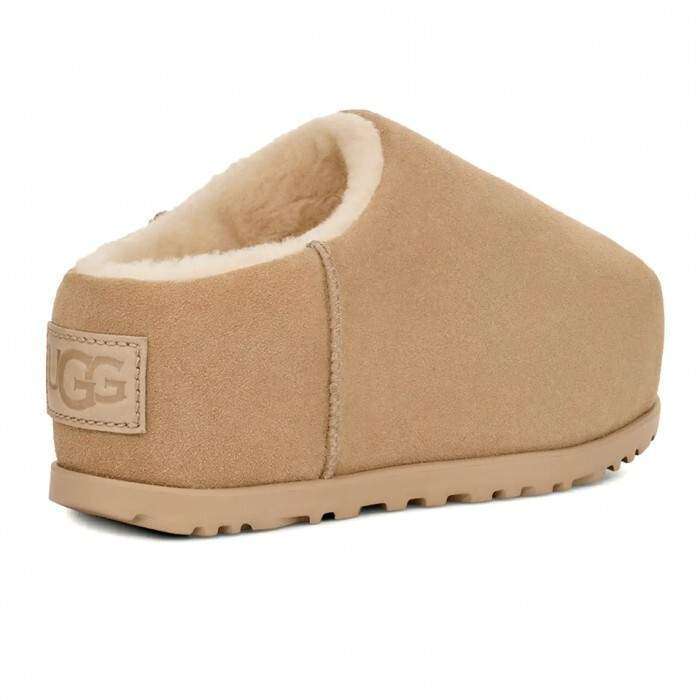 Жіночі UGG Пампед Слайд Бежеві-Пісочні Памбед Slide Pumped Mustard Seed — фото 5