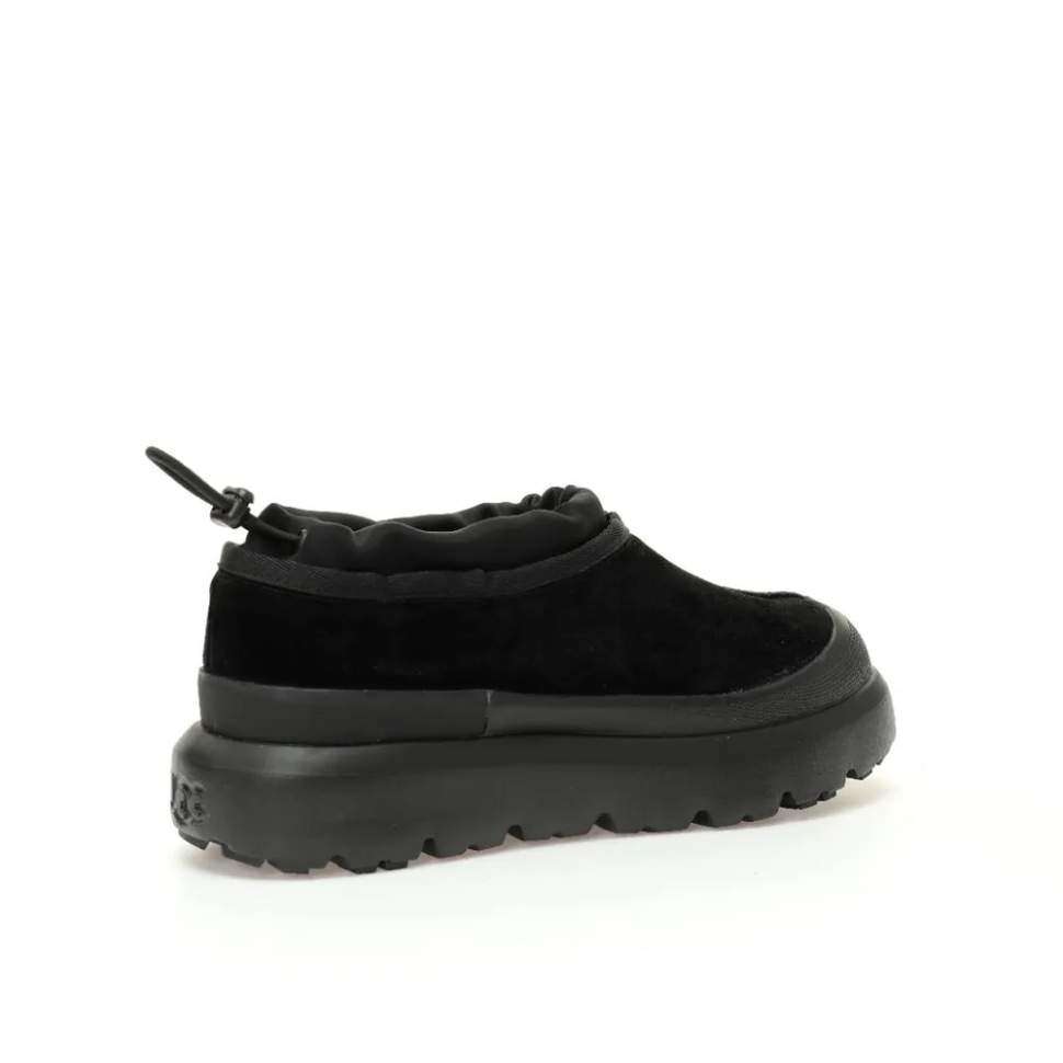 Жіночі UGG Гібрид Сліппер Тасман Ультра Міні Чорні Прорезинені Tasman Hybrid Black — фото 4