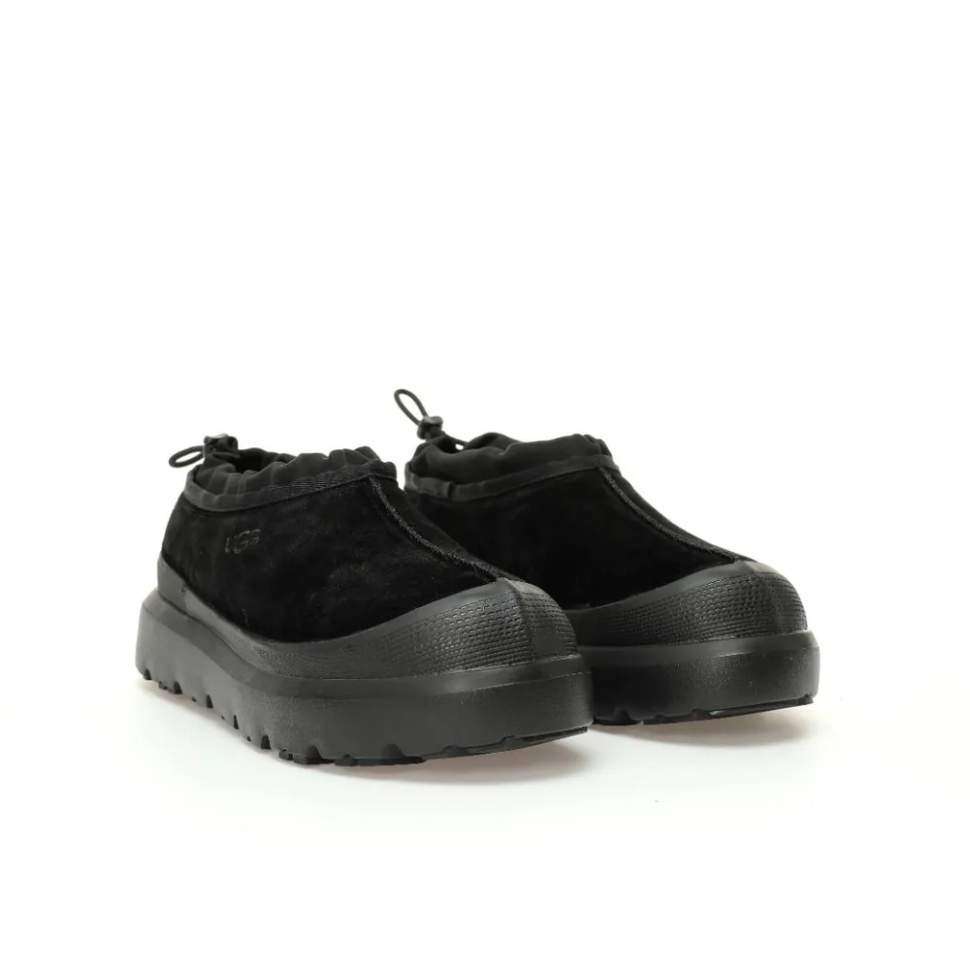 Жіночі UGG Гібрид Сліппер Тасман Ультра Міні Чорні Прорезинені Tasman Hybrid Black — фото 7