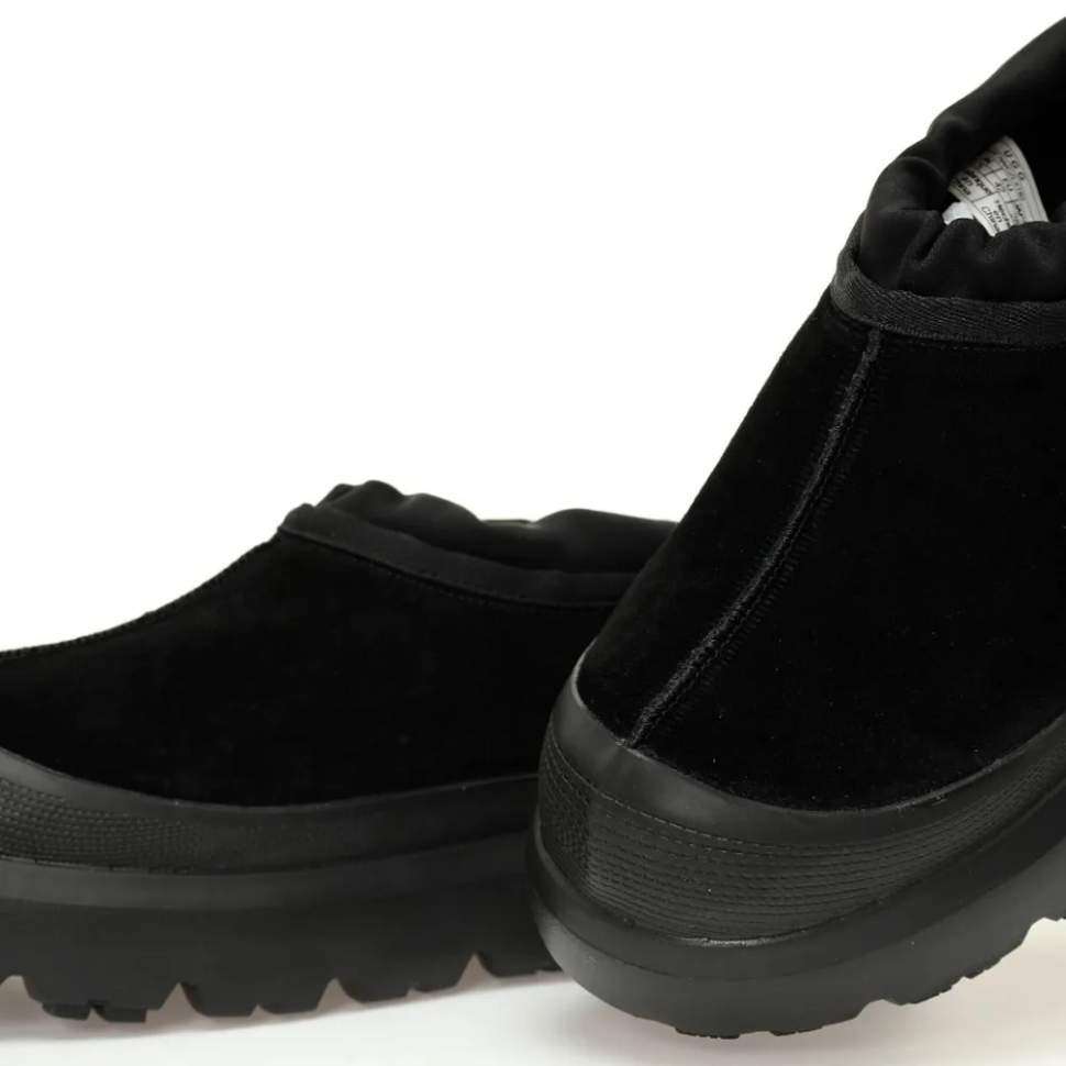 Жіночі UGG Гібрид Сліппер Тасман Ультра Міні Чорні Прорезинені Tasman Hybrid Black — фото 9