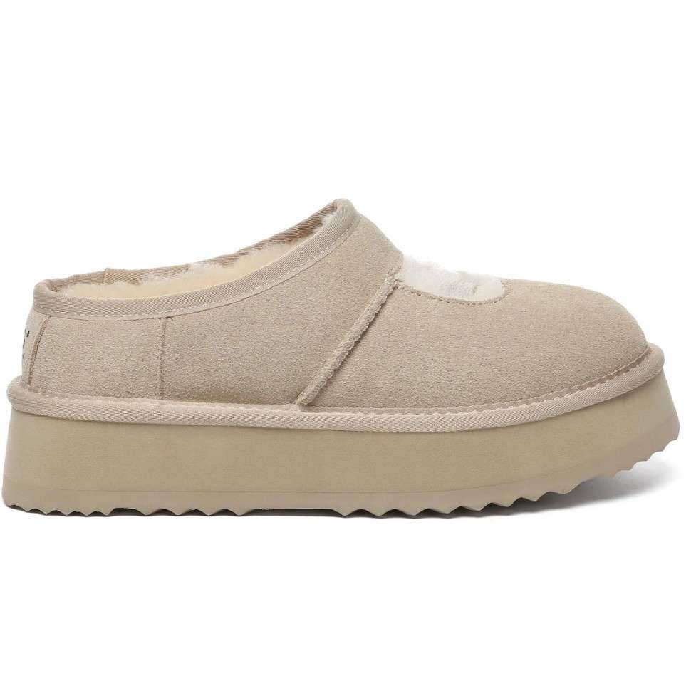 Жіночі UGG Мері Джейн Платформа Бежеві Bea Mary Jane Beige