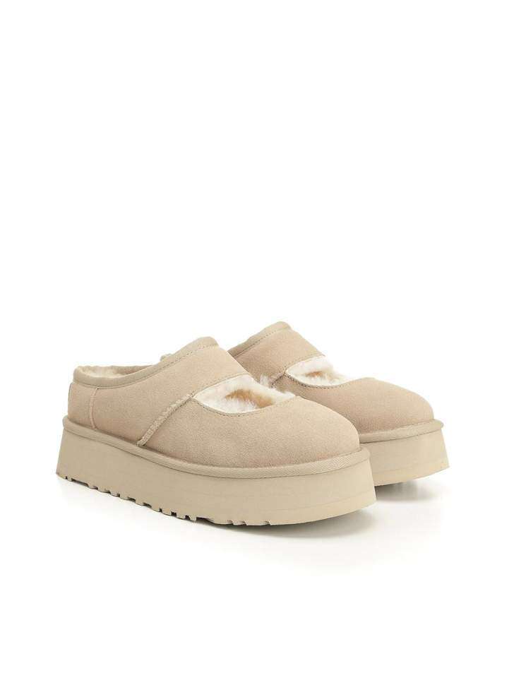 Жіночі UGG Мері Джейн Платформа Бежеві Bea Mary Jane Beige — фото 2