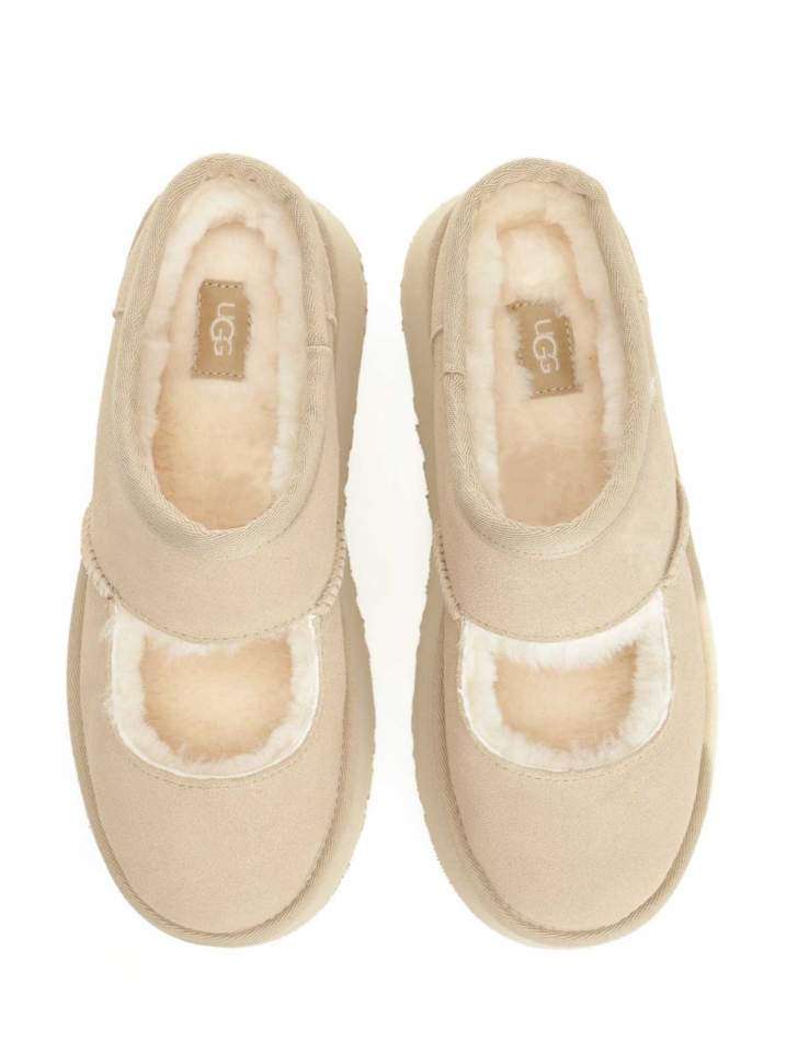 Жіночі UGG Мері Джейн Платформа Бежеві Bea Mary Jane Beige — фото 6