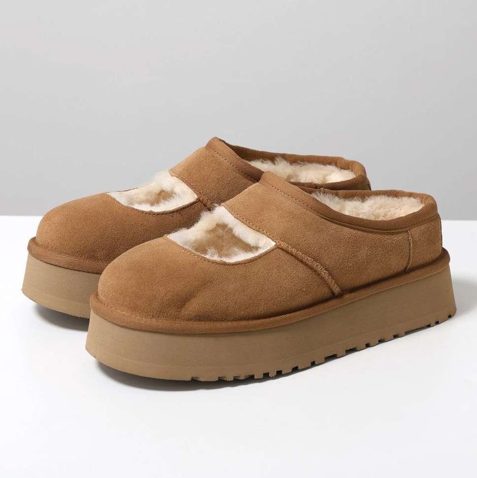 Жіночі UGG Мері Джейн Платформа Помаранчеві Bea Mary Jane Chestnut — фото 7