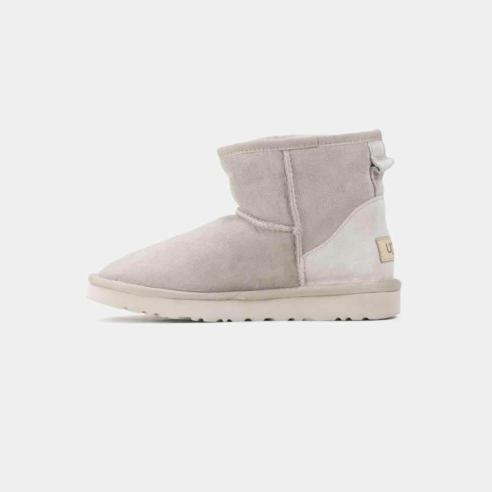 Жіночі UGG Класік Міні Світло Сірі Замшеві Australia Classic Mini Light Grey Suede — фото 2