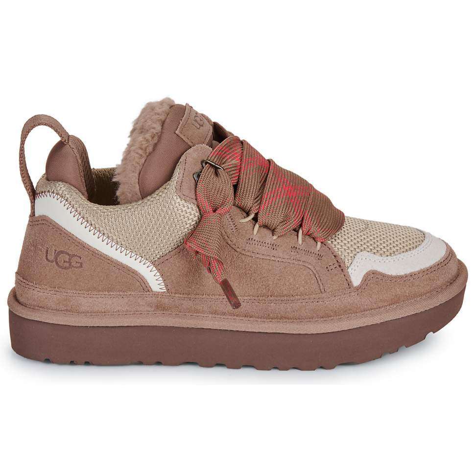 Жіночі UGG кросівки Зимові Замшеві Коричневі Lowmel Sneaker "Rocky Oak" Brown