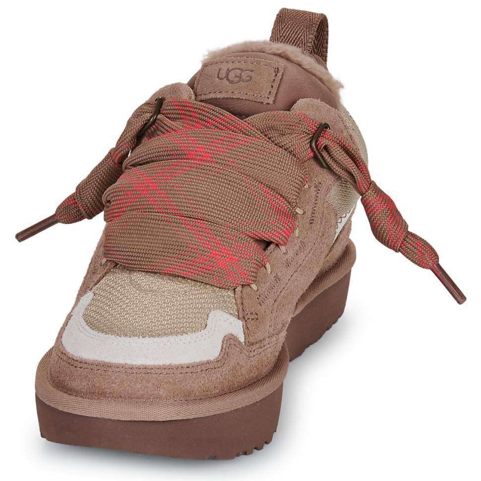 Жіночі UGG кросівки Зимові Замшеві Коричневі Lowmel Sneaker "Rocky Oak" Brown — фото 2