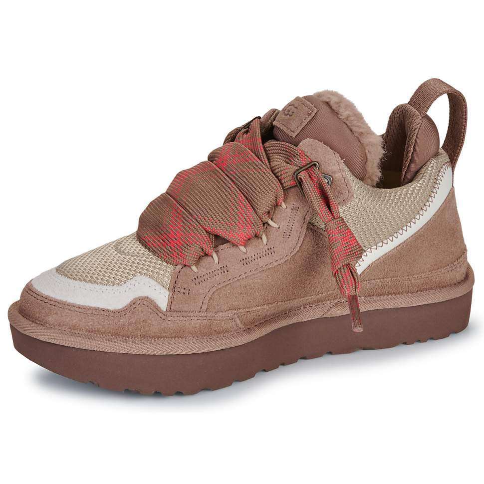 Жіночі UGG кросівки Зимові Замшеві Коричневі Lowmel Sneaker "Rocky Oak" Brown — фото 3